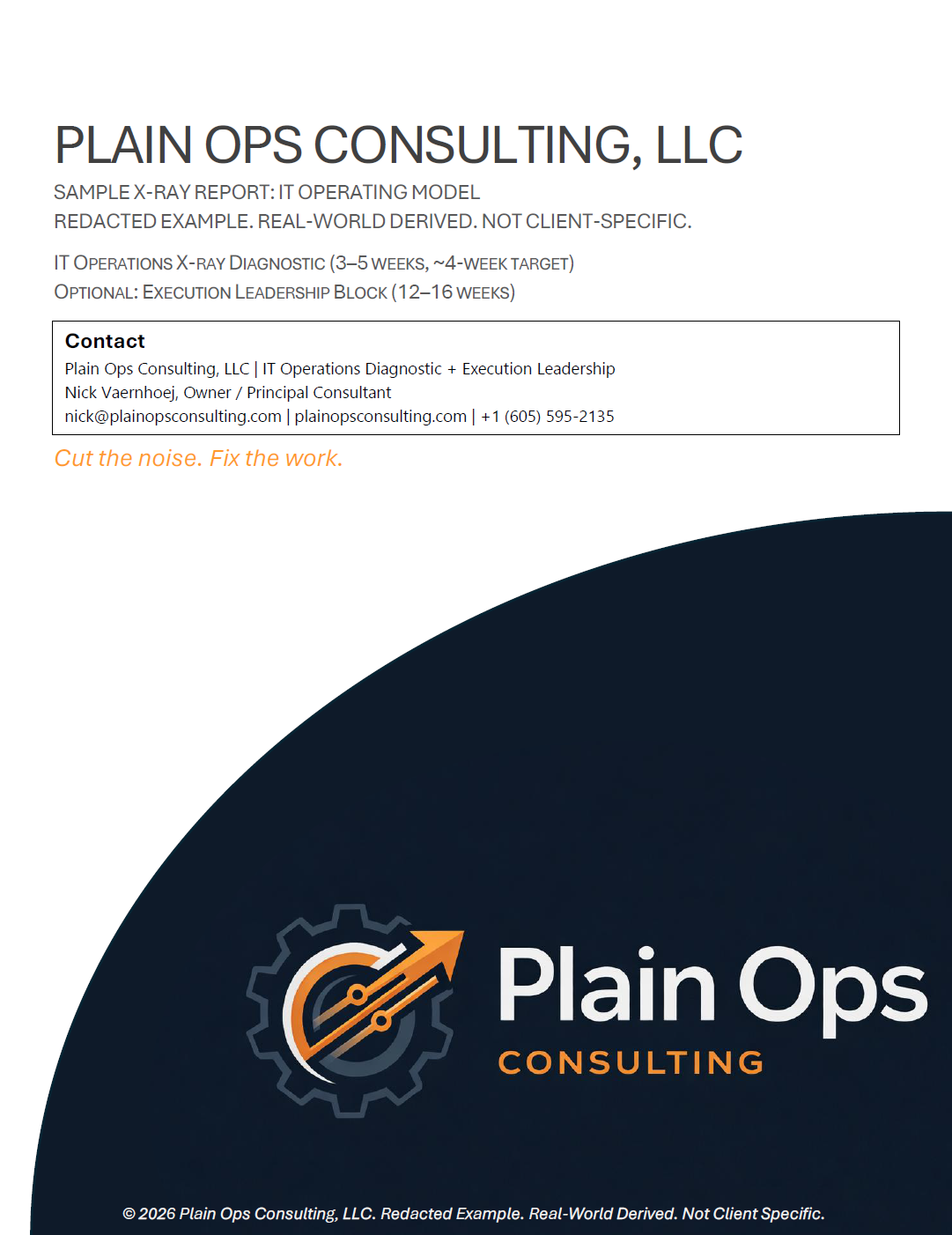 Sample Report Cover Image